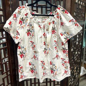 dylan Embroidered Top